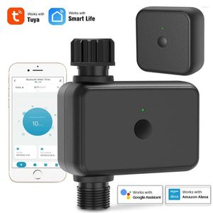 Vattenutrustning WiFi-kompatibel Bluetooth-kompatibel Smart Garden Water Timer Automatisk bevattningsventilstyrenhet för sprinklersystem