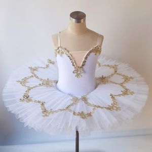 Roupa de Dança Rosa Azul Branco Vestido de Bailarina Profissional Ballet Tutu Criança Crianças Meninas Adulto Lago dos Cisnes Trajes Vestido Balet Roupas Femininas 230612