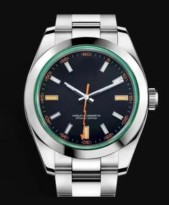 2023 Herr Air King Watch Automatiska mekaniska armbandsur Sapphire Crystal rostfritt stål ETA 2813 Rörelse Explorer Watches