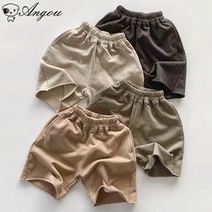 Shorts sommar barn baby pojkar flickor byxor childen casual barn lös stil bomull 16y 230613