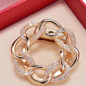 Andra modetillbehör Trendiga vintage Flower Pearl Crystal Scarf Ring Korean Style Brosch Pins Shawl Clip Women Scarf Buckle PA248N