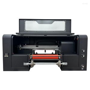 Dual XP600 Head UV DTF Printer A3 Roll Transfer Film Sticker Label Printing Machine 30cm AB Cup Wrap Lack