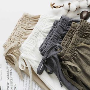 Women's Shorts Women's Casual Cotton Linen Shorts Women Summer Solid High Waist Shorts Outside Cheap Clothes for Women Free Shipping Shorts