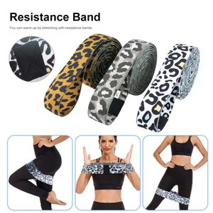 Resistance Bands 3pcs Gym Strength Stretch Leopard Pattern Training Fitness Exercise For Pilates Sport Workout Equipment 230612