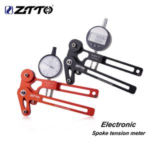 Raios de bicicleta ZTTO MTB TC02 Medidor de Tensão Eletrônico Ferramenta Mecânica Indicador de Alta Precisão Roda Construtores Spoke Checker 230612