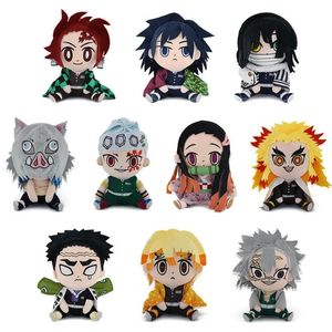 Anime Ghost Blade Plush Toys Children's Games Playmates Room Decoration Holiday Gift grossist