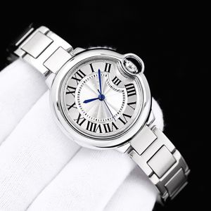 Relógio masculino de luxo, relógio mecânico esportivo casual, relógio de quartzo 816, pulseira de aço inoxidável, 32/42 mm, relógio mecânico à prova d'água