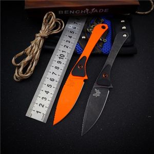 Knife BM 940 DLCORG EDC Knife Straight Knife Outdoor Camping 530 Utility BENCHMADE 15200 535 ALTITUDE C81 550 555 556 Butterfly 77302h