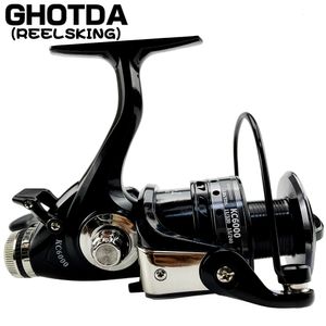 Baitcasting Reels Fishing Reel Double Brake 52 1 High Speed Metal Spool Spinning Saltwater Carp 30006000 230613