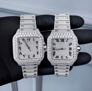 Luxusuhren Herrenuhr Designeruhren Hochwertige Uhrwerke Herrenuhren Moissanit-Uhr Iced Out-Uhr Diamantuhr Montre Automatische mechanische Uhr 112