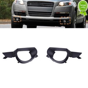 New 4L0807489 4L0807490 For Audi Q7 Pre-Facelift 2007 2008 2009 Front Bumper Fog Light Lamp Grille Cover Trim Accessories