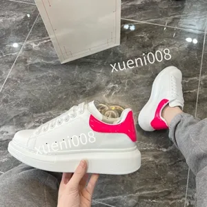 New Womans Mans Fashion Quality Casual Shoes Heel Leather Lace-Up Sneaker Running Trainers Letters Flat Printed Sneakers2023