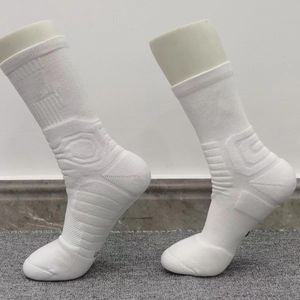 Herren-Basketballsocken, professionelle Jumpman Crew, Fitness, Sport, rutschfeste Griffpolster, elastischer Aufprallschutz, atmungsaktiv, Sportler, wettbewerbsfähig, Baumwolle, Erwachsenengrößen