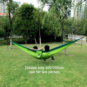 Hammocks Portable Single Double Size Outdoor Camping Garden Hammock