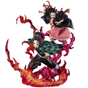 Action Action Toy Figures 24cm Demon Slayer anime Figure Nezuko Kamado Action Figure Demon Blood Art Kimetsu no Yaiba Figure Doll Toys 230612