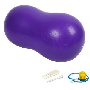 Twist Boards Yoga Ball Fitness Balls Peanut Balance Inflatable Thick Sports Pilates Birthing Fitball With Manual Pump p230612