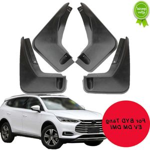 Novo 4 peças para BYD Tang EV DM DMI 20182019 2020 2021 2022 Mud Front Rear Anti-splash Upgrade Guarda-lamas Fender Mudflap Accessories