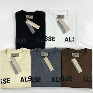 Versão avançada Camisetas masculinas e femininas tridimensionais com estampa de sílica gel respirável 100% algodão solto marca de rua casal camiseta de manga curta camiseta