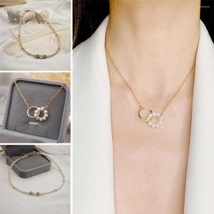 CHOKER VINTAGE Natural Freshwater Gearl Collece для женщин переключить ожерелья по застежке по кругу ювелирные украшения оригинальная дизайн свадебная вечеринка