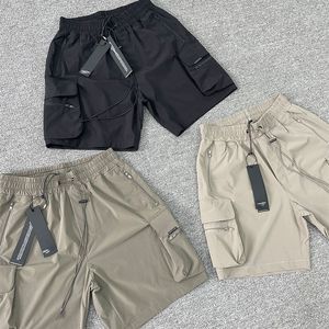 Calça Cargo Repre Casual Masculina Shorts com Bolsos com Zíper Marca Moderna