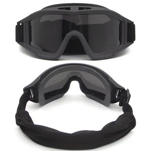 Taktiska skyddsglasögon som skjuter solglasögon 3 Lens Tactical Accessories Airsoft Paintball Motorcykel Windproof Wargame Glasses58511772537