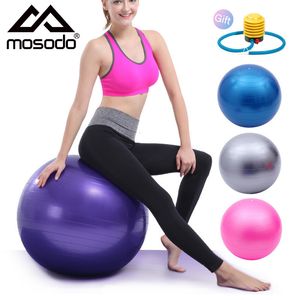 Twist Boards Mosodo Yoga Balls Fitness Balance Ball Antiburst Fitball 45cm 55cm 65cm 75cm Pilates Gym Core Bodybuilding Equipment 230612