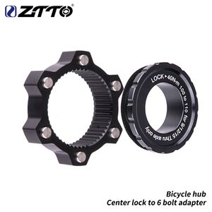 Bike Wheels ZTTO Bicycle Hub Center Lock Adapter to 6 Bolt Disc Brake Boost Spacer 15x100 110 Front Rear Washer 12x142 148 230612