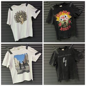 Herrpolos groda drift streetwear mode high street vintage rockband grafik kurt överdimensionerade lösa sommar tee tops för män kläder 230613