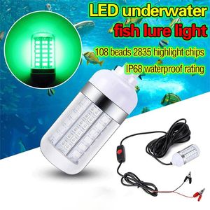 Accessories LED fish lure lamp 12V underwater light led fishing light fishing net light raft fishing underwater light set fish light