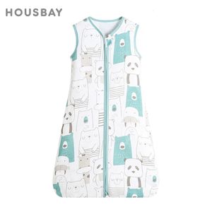 Sacos de dormir Saco de bebê para nascido Cobertor 05 Tog Verão 100% Algodão Estampado Saco de dormir Meninos Meninas 03 Anos 230613