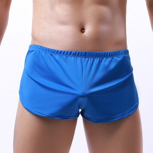 Mäns shorts mäns fasta färg shorts kjol mens svett byxor bär hem sexig pyjama hem sport vintage sömnkläder lounge shorts 230613