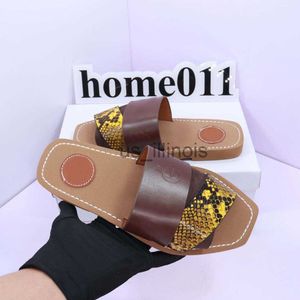 Pantofole Pantofole da donna abbigliamento esterno moda 2023 nuovi sandali da donna netti lettera rossa viaggio vacanza piatta estate scarpe da donna J230614