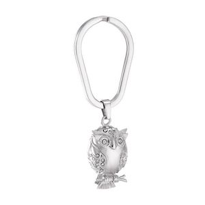 Keychains Ijk2045 Stainless Steel Oval Animal Urn Keychain Pet Ashes Pendant Charm Key Chain Ring Holder Cremation Jewelry4065572250w