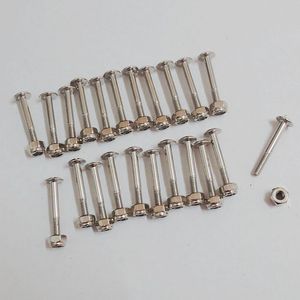 Foosball Screws Nuts for 5/8" rod player Standard Foosball Table Part Man replacement parts Soccer board accessories- 26 PCS 230613