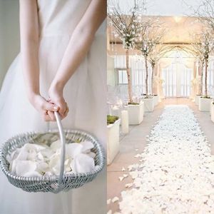 Dried Flowers 1000Pcs Multicolor Fake Rose Petals Girl Toss Silk Petal Artificial Flower For Wedding Party Home Decoration Confetti petals 50% 230613