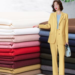 Fabric Twill Suit Fabric Anti-wrinkle for Sewing Pants Pleated Skirts Serge Uniforms Per Half Meter 230613