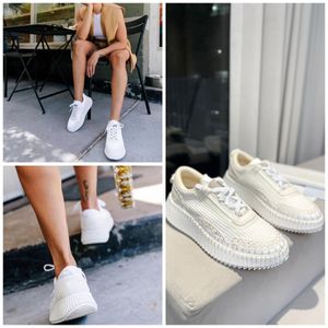 Nama Sneakers Designer Women Buty Nowy wzór opłaty pocztowe płócienne tęczowe trampki biegowe sportowe buty trener mody Rozmiar 35-42