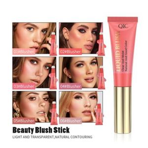 Blush Líquido Mushroom Head Natural Cheek Tinted Red Rose Rosto Rosa Rouge Creme High Color Rendering Blush Líquido Não Manchado