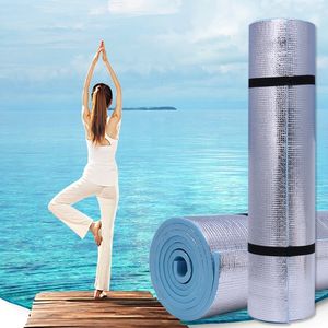 Tappetini da yoga 6 mm di spessore durevole EVA tappetino da yoga esercizio palestra allenamento fitness pad antiscivolo campeggio 230613