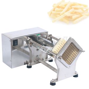 Máquina elétrica multifuncional para batatas fritas, cozinha doméstica comercial, máquina automática para cortar batatas fritas
