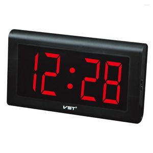 Wall Clocks Top Quality Silent Large Led Digital Clock Modern Design Plastic Table With EU Plug Luminous Watches Quiet