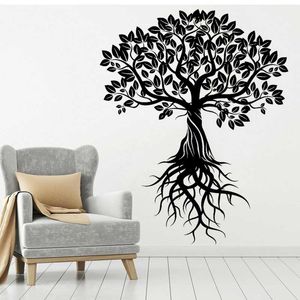 Lush Tree of Life Wall Stickers School Library Kids Study Room Living Room Home Decor Art Vinyl Wall Decals Wallpaper Gifts S5