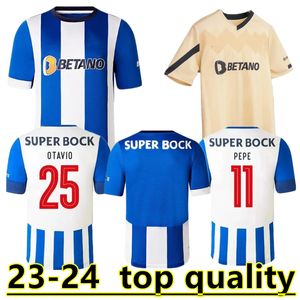 2023 2024 Soccer Jerseys Taremi Martinez Evanilson Pepe Otavio FC Football Shirts 23 24 Portos Deco Quaresma Jardel Joao Pinto R.Carvalho Kids Home Away Third 666666