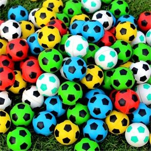 Balon 20pcs/30pcs/50pcs/80pcs/100pcs zabawna zabawka 32 mm odbijanie piłki nożnej sprężystą piłkę gumową kulę piłki nożnej Break, 230613