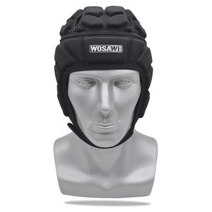 Protective Gear Pro Helmet EVA Shockproof Headgear for Rugby Flag Football Soccer Goalkeeper Goalie Unisex Youth and Adult 230613