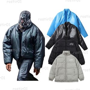 Designer Tripartite Co-branded Styles Puffer Jacket Mens Kanyes Classic Wests Down Jackets Winter Women Doudoune Coat Outerwear Stand Collar Warm Thickened Parkas
