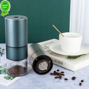 Ny kaffekvarnmaskin USB Portable Electric Spice Mill Grain Coffee Manual Grinder Maker Molinillo Cafe Moedor de Cafe