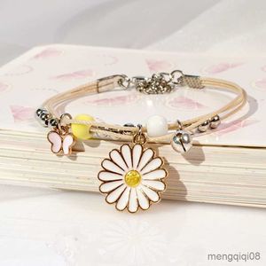 Armband Sweet Butterfly Flower Armband Fashion Estetic Fruit Rabbit for Women Summer Beach Jewelry Gift R230614