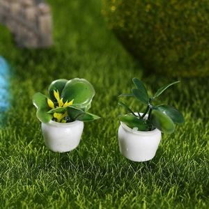 プランターポットセット鉢植え植物彫像マルチカラーフラワーフィギュア防水鉢植え植物R230614