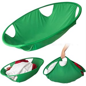 Förvaringskorgar 2126in Foldbar tvätt Hamper Basket Turtle Collapsible Round Clothing Container 230613